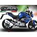 PILNA IZPLŪDES SISTĒMA GPR ALBUS EVO4 E4.BM.CAT.93.ALBE4 WHITE GLOSSY PRIEKŠ BMW G 310 R 2017-2021