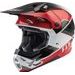 ĶIVERE FLY HELMET FORMULA CP RUSH (MELNS, SARKANS, BALTS)