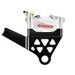 RADIAL BRAKE CALIPER KIT REAR + BRAKE FLANGE ACCOSSATO KITA32 FOR HARLEY DAVIDSON SOFTAIL