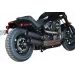 IZPŪTĒJS MUFFLERS GN BLK FXFB 18- FOR HARLEY DAVIDSON FXFB 1750 ABS (NĒRUSĒJOŠAIS TĒRAUDS)