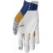 CIMDI SPORTMODE BRAVO GLOVES (BALTS, PELĒKS, ZILS)
