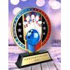 Kovová trofej SAM03M09 | Bowling