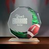 Skleněná trofej CR2024301M03 | Americký fotbal