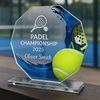 Skleněná trofej CR2024301M42 | Padel