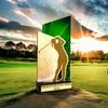 Dřevěná plaketa WPLA405 | Golf