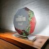 Skleněná trofej CR2024301M27 | Stolní fotbal