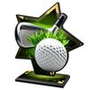 Kovová trofej SAM01M05 | Golf