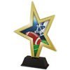 Akrylátová trofej STAR002M2 | Americký fotbal