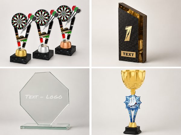 Jak vybrat materiál trofeje? Je nejlepší kov, sklo, akrylát nebo dřevo?