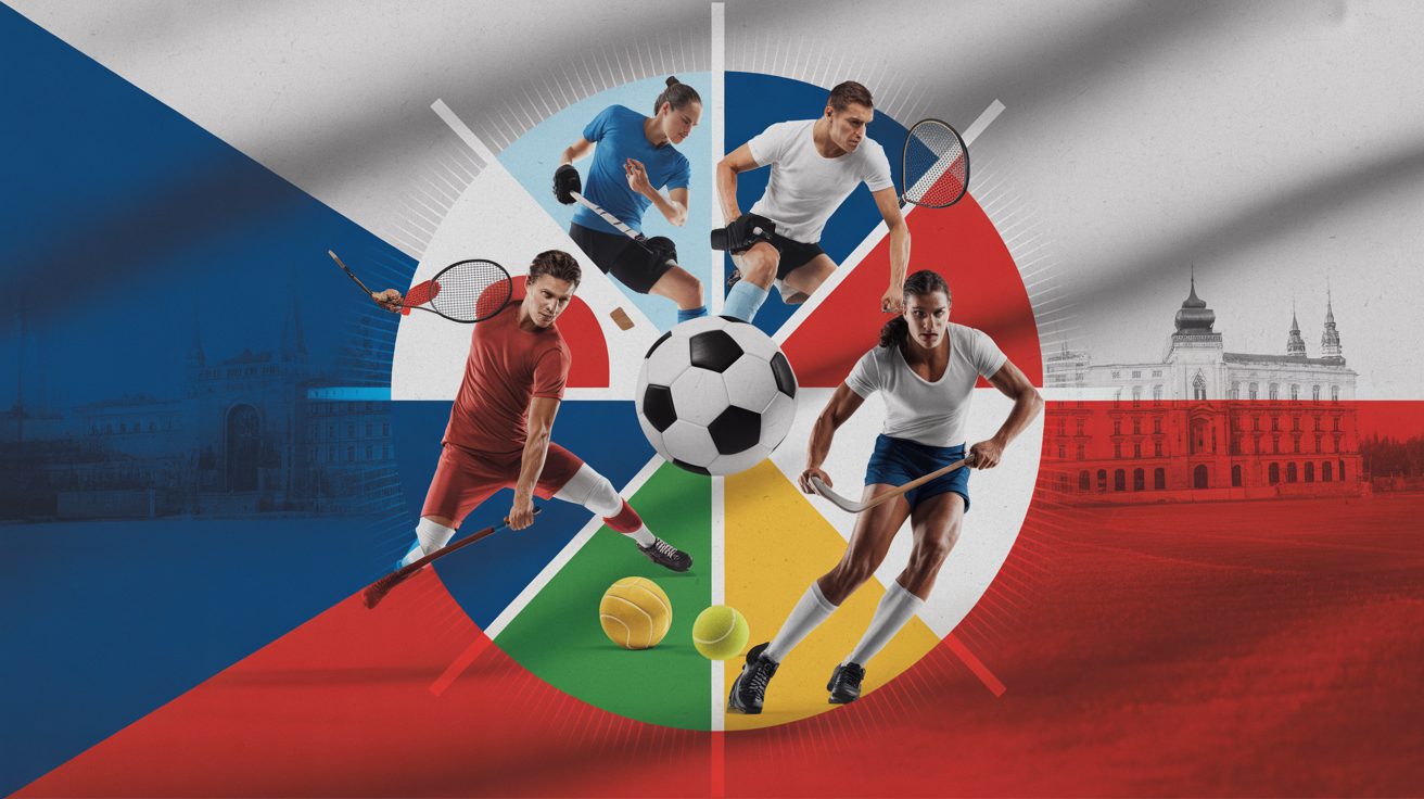 nejpopulárnější sporty v čr