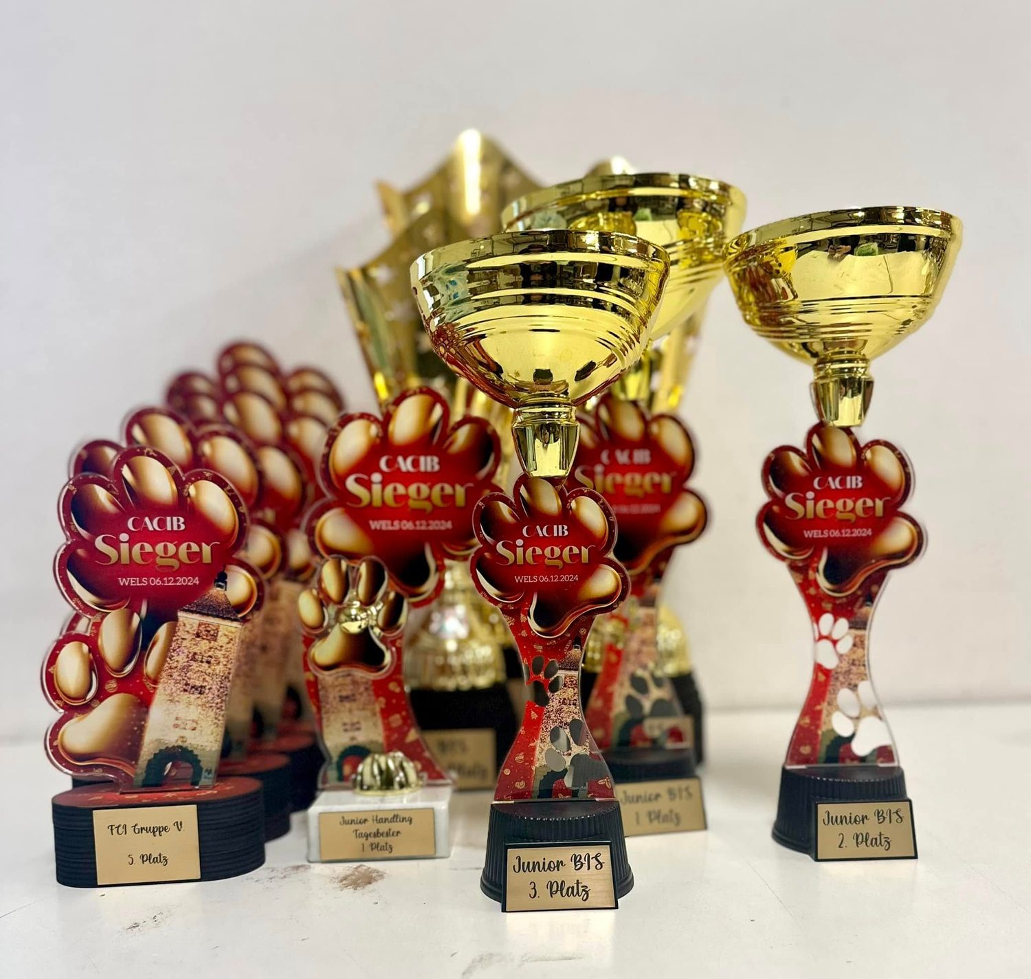 potisk na trofej
