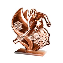 Akrylátová trofej AWF M69 | Sjezdové lyžování