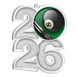Acrylmedaille MDA2026M04 | Billard