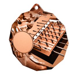 Metallmedaille ekoMDMR03M28 | Tischfußball