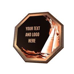 Dřevěná plaketa HEXM41 | Vodní sporty