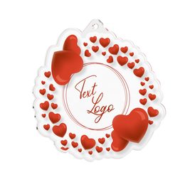 Akrylátová medaile MDA0034 | Valentýn