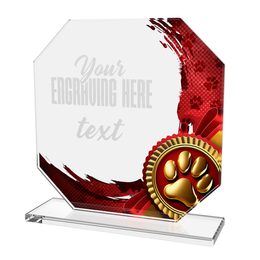 Skleněná trofej CR2024302M52 | Kynologie
