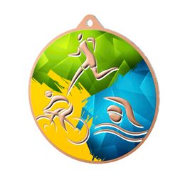 Metallmedaille MDM01M16 | Triathlon