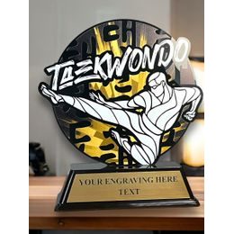 Acryltrophäe FABM29 | Kampfsport