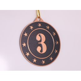 Metallmedaille MDM05M04 | Nummer