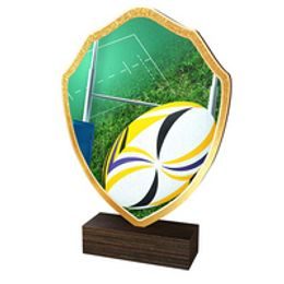 Dřevěná plaketa TFRW134 | Rugby