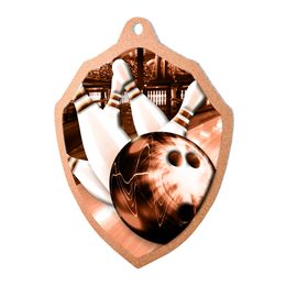 Metallmedaille MDMR02M08 | Bowling
