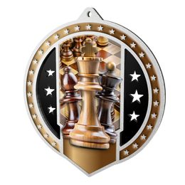 Metallmedaille MDMA03M07 | Schach
