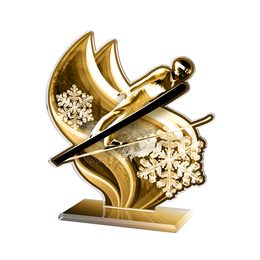 Akrylátová trofej AWF M73 | Skoky na lyžích