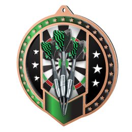 Metallmedaille MDMA03M04 | Darts