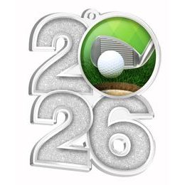 Acrylmedaille MDA2026M03 | Golf