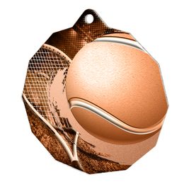 Kovová medaile MDMR03M46 | Tenis