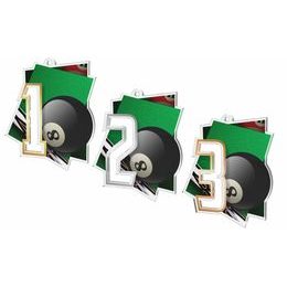 Acrylmedaille MDAF0017M13 | Billard