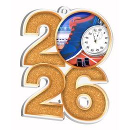 Acrylmedaille MDA2026M13 | Leichtathletik