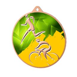 Metallmedaille MDM01M15 | Duathlon