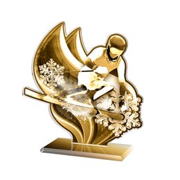 Akrylátová trofej AWF M72 | Sjezdové lyžování