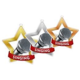 Akrylátová medaile MDASTARM77 | Hudba