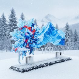 Akrylátová trofej APLAG26M10 | Bruslení