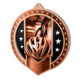 Metallmedaille MDMAR03M19 | Radfahren