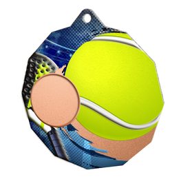 Kovová medaile ekoMDM03M15 | Padel