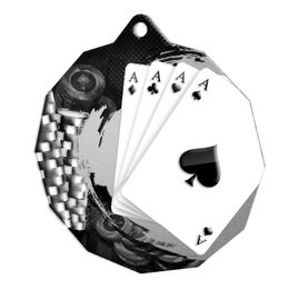 Metallmedaille MDMR03M12 | Kartenspiele