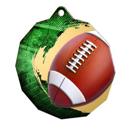 Metallmedaille MDM03M35 | American Football