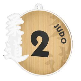 Akrylátová medaile MDA0020M91 | Bojové umenia