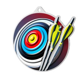 Kovová medaile MDM01M40 | Lukostřelba