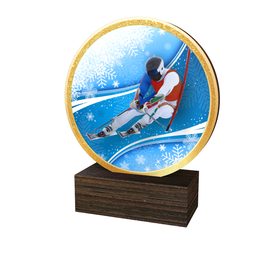 Holztafel TFRW773 | Skifahren