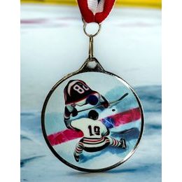 Kovová medaile MDLMAXM54 | Hokej
