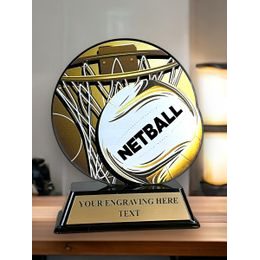 Acryltrophäe FABM44 | Netball