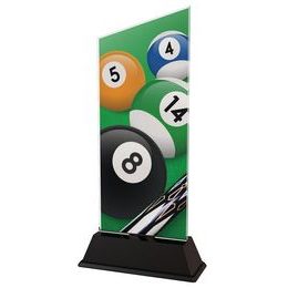 Acryltrophäe CAS0164 | Billard