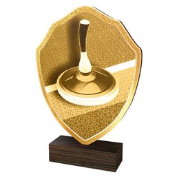 Dřevěná plaketa TFRW361 | Eisstock