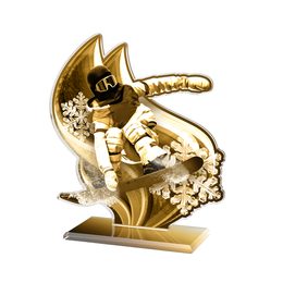 Akrylátová trofej AWF M70 | Snowboard