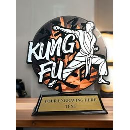 Acryltrophäe FABM27 | Kampfsport